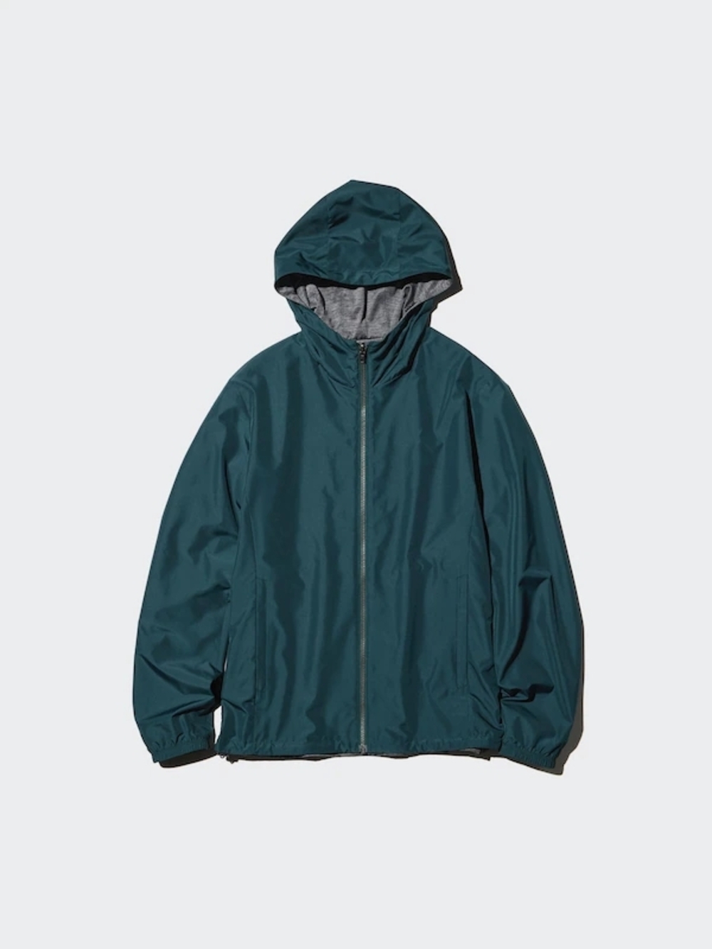 NWOT Uniqlo Reversible Parka - Dark Green - Picture 2 of 4